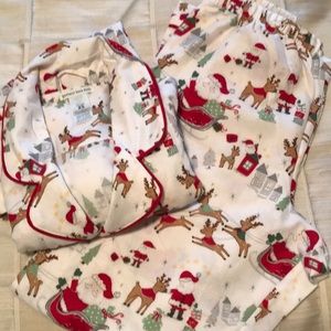 Pottery barn adult Pajamas XS